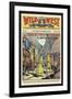 Wild West Weekly: Young Wild West and the Overland Outlaws-null-Framed Art Print