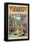 Wild West Weekly: Young Wild West and the Overland Outlaws-null-Framed Stretched Canvas