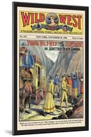 Wild West Weekly: Young Wild West and the Overland Outlaws-null-Mounted Art Print