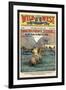 Wild West Weekly: Young Wild West's Bucking Broncos-null-Framed Art Print