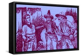 Wild West-Robert Prowse-Framed Stretched Canvas