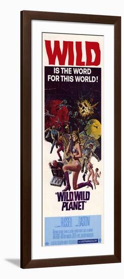 Wild Wild Planet, 1967-null-Framed Art Print