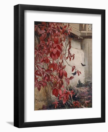 Wild Wine, 1907-Julius Sergius von Klever-Framed Premium Giclee Print