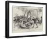 Wild Wolves in London, an Incident at Sanger's Amphitheatre-null-Framed Giclee Print