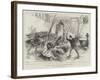 Wild Wolves in London, an Incident at Sanger's Amphitheatre-null-Framed Giclee Print