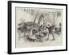 Wild Wolves in London, an Incident at Sanger's Amphitheatre-null-Framed Giclee Print