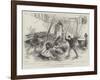 Wild Wolves in London, an Incident at Sanger's Amphitheatre-null-Framed Giclee Print