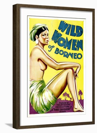 Wild Women of Borneo, 1931-null-Framed Photo