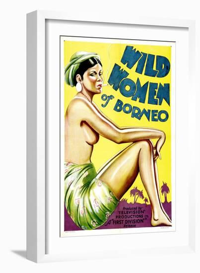 Wild Women of Borneo, 1931-null-Framed Photo