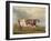 Wildair' an Eight-Year-Old Heifer in a River Landscape, 1827-Thomas Weaver-Framed Giclee Print