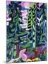 Wildboden (Bergwald; Sommerlicher Waldweg)-Ernst Ludwig Kirchner-Mounted Giclee Print