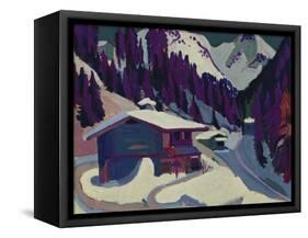 Wildboden with Snow, 1924/26-Ernst Ludwig Kirchner-Framed Stretched Canvas