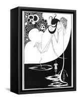 Wilde: Salome-Aubrey Beardsley-Framed Stretched Canvas