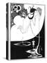 Wilde: Salome-Aubrey Beardsley-Stretched Canvas