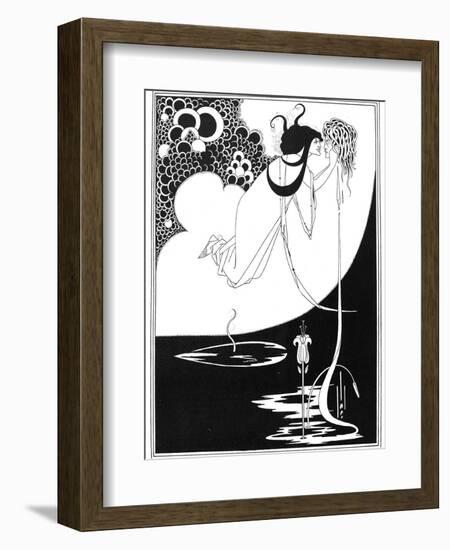 Wilde: Salome-Aubrey Beardsley-Framed Premium Giclee Print