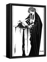 Wilde: Salome-Aubrey Beardsley-Framed Stretched Canvas