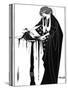 Wilde: Salome-Aubrey Beardsley-Stretched Canvas