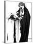 Wilde: Salome-Aubrey Beardsley-Stretched Canvas