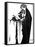 Wilde: Salome-Aubrey Beardsley-Framed Stretched Canvas