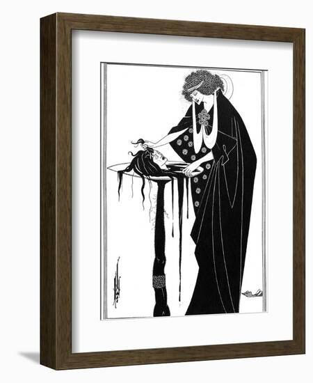 Wilde: Salome-Aubrey Beardsley-Framed Giclee Print