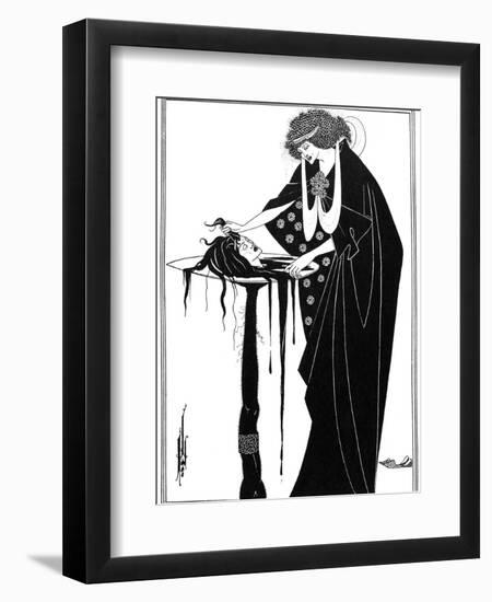 Wilde: Salome-Aubrey Beardsley-Framed Premium Giclee Print