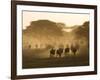 Wildebeest Migration, Tanzania-Charles Sleicher-Framed Photographic Print