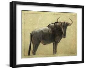 Wildebeest-James W. Johnson-Framed Giclee Print