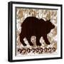 Wilderness Bear-Nicholas Biscardi-Framed Art Print