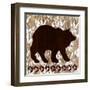 Wilderness Bear-Nicholas Biscardi-Framed Art Print