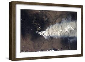 Wildfire in the Jemez Mountains of the Santa Fe National Forest, Mexico-null-Framed Photographic Print