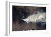 Wildfire in the Jemez Mountains of the Santa Fe National Forest, Mexico-null-Framed Photographic Print