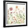 Wildflower Arrangement I-Janet Tava-Framed Art Print