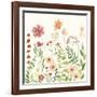 Wildflower Arrangement I-Janet Tava-Framed Art Print