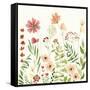 Wildflower Arrangement I-Janet Tava-Framed Stretched Canvas