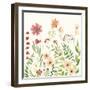 Wildflower Arrangement I-Janet Tava-Framed Art Print