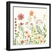 Wildflower Arrangement I-Janet Tava-Framed Art Print