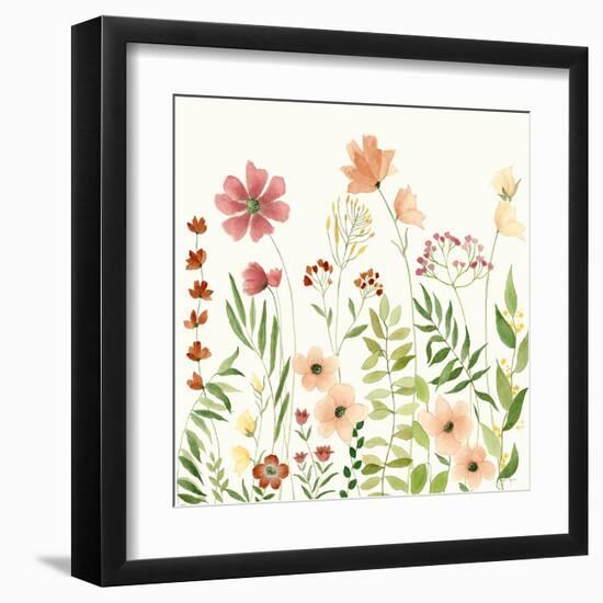 Wildflower Arrangement I-Janet Tava-Framed Art Print