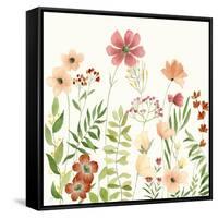 Wildflower Arrangement II-Janet Tava-Framed Stretched Canvas