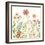 Wildflower Arrangement II-Janet Tava-Framed Art Print