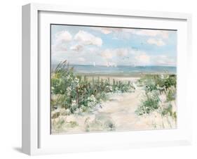 Wildflower Beach-Sally Swatland-Framed Art Print