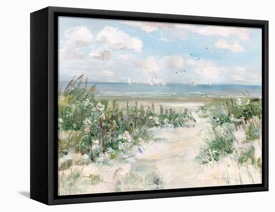 Wildflower Beach-Sally Swatland-Framed Stretched Canvas