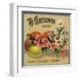 Wildflower Brand - Ruddock, California - Citrus Crate Label-Lantern Press-Framed Art Print