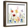 Wildflower Garden-Lanie Loreth-Framed Art Print