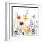 Wildflower Garden-Lanie Loreth-Framed Art Print