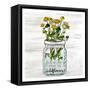 Wildflower Jar 1-Kimberly Allen-Framed Stretched Canvas