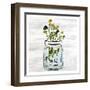 Wildflower Jar 3-Kimberly Allen-Framed Art Print