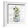 Wildflower Jar 3-Kimberly Allen-Framed Art Print