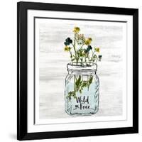 Wildflower Jar 3-Kimberly Allen-Framed Art Print