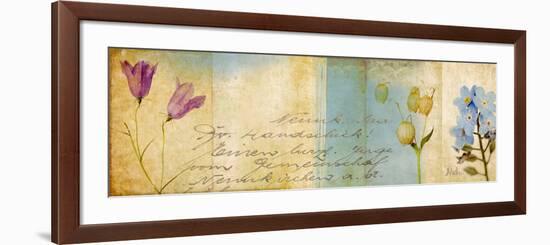 Wildflower Panel II-Patricia Pinto-Framed Premium Giclee Print