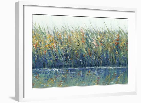 Wildflower Reflection I-Tim OToole-Framed Art Print